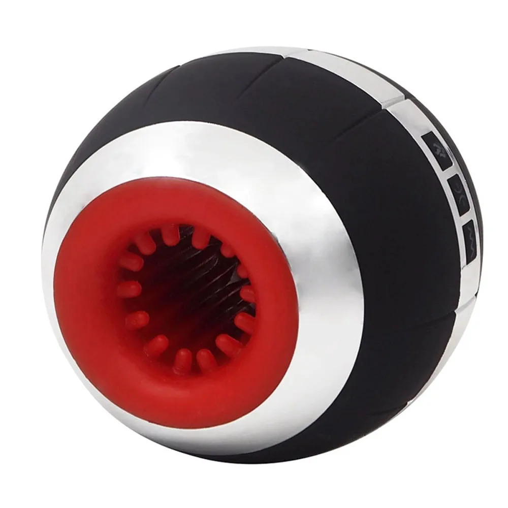 Mens Sex Toy Penis Sucking Blow Job Masturbation Ball Warming Vagina Vibrating Male Masturbator