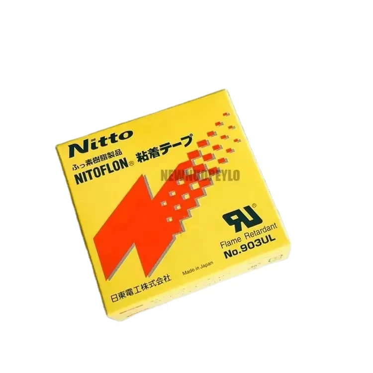 Original high quality Japan NITTO DENKO 903UL Tape T0.08*W(13 19 25)*L10m NITOFLON Waterproof Single Sided Heat Resistance