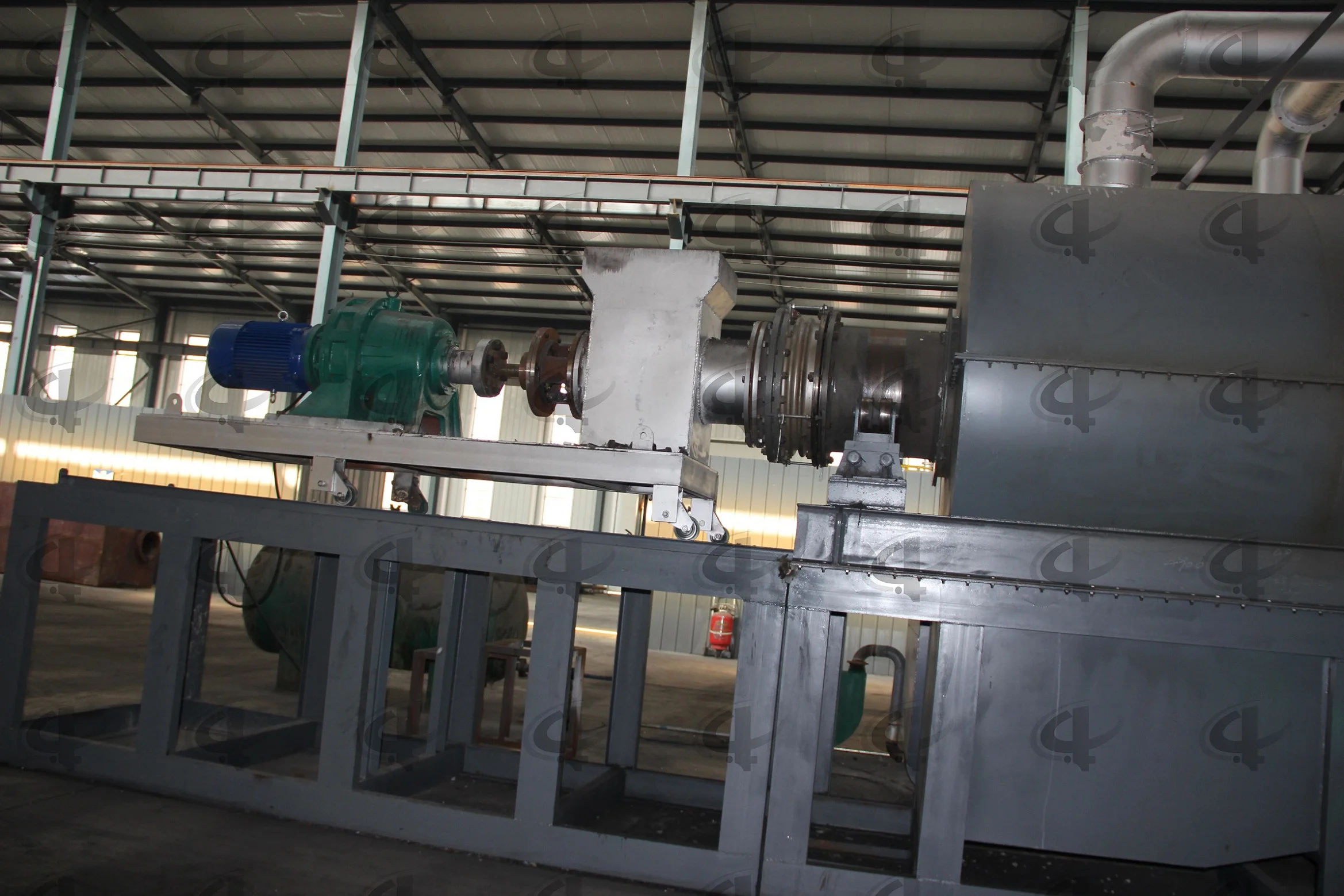 High-efficiency Continous Waste Tyre Rubber Pyrolysis Machinery