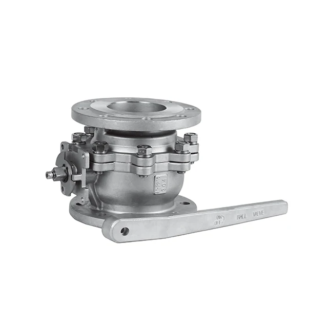  Фланцевый шаровой кран CF8 и CF8M 3PC