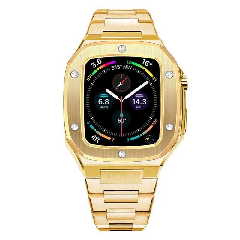  OEM принимает модный корпус из нержавеющей стали No Smart 44 мм для Apple Iwatch серии