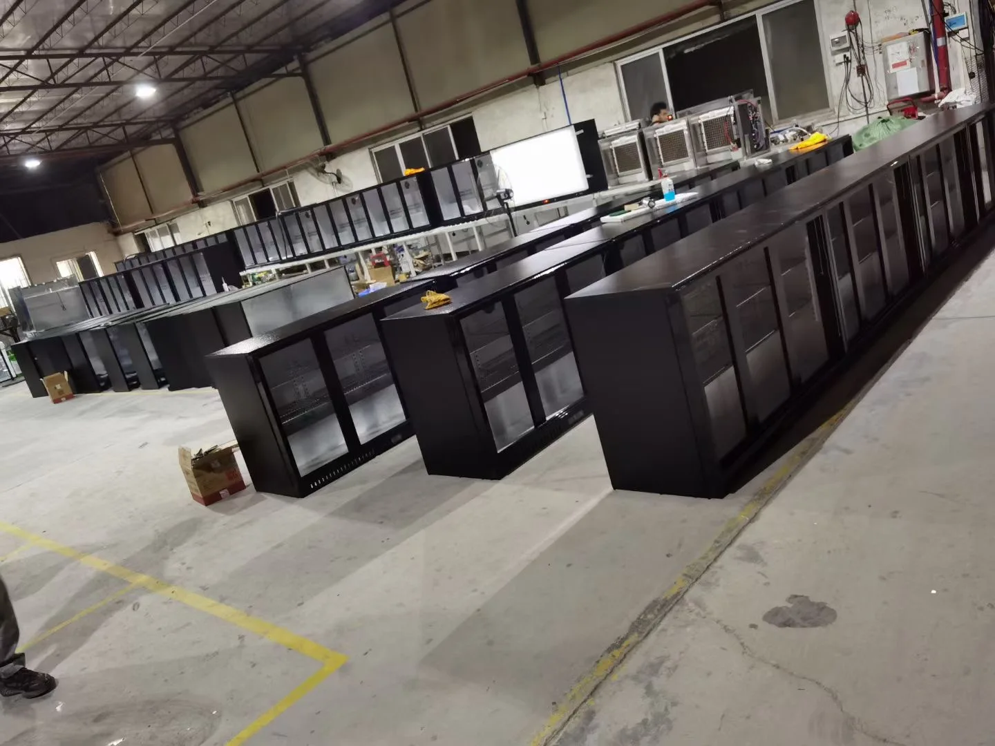 Supermarket build-in auto evporation system bar cooler