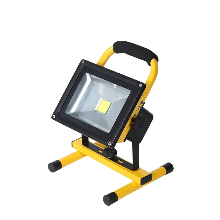 High quality outdoor multi color 12 volt 20w led flood light rechargeable led light