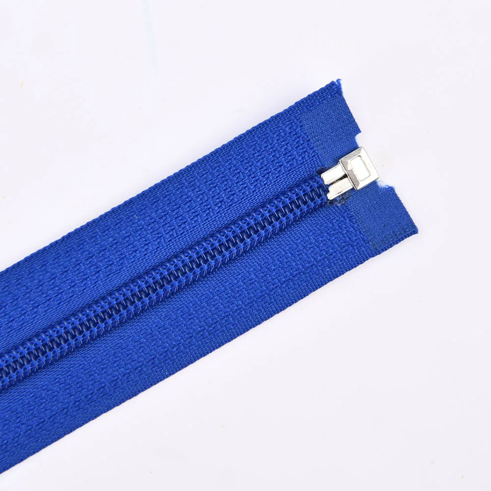 Custom Length #5 Nylon Zipper Open End Auto Lock for Garment Zipper Hoodie Cierre Nylon