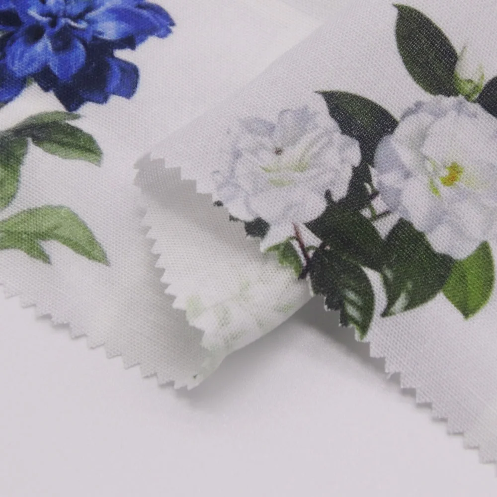 12160D цифровой цветок 70% tencel/lyocell 30% лен Тканое полотно для женщин пальто брюки платья