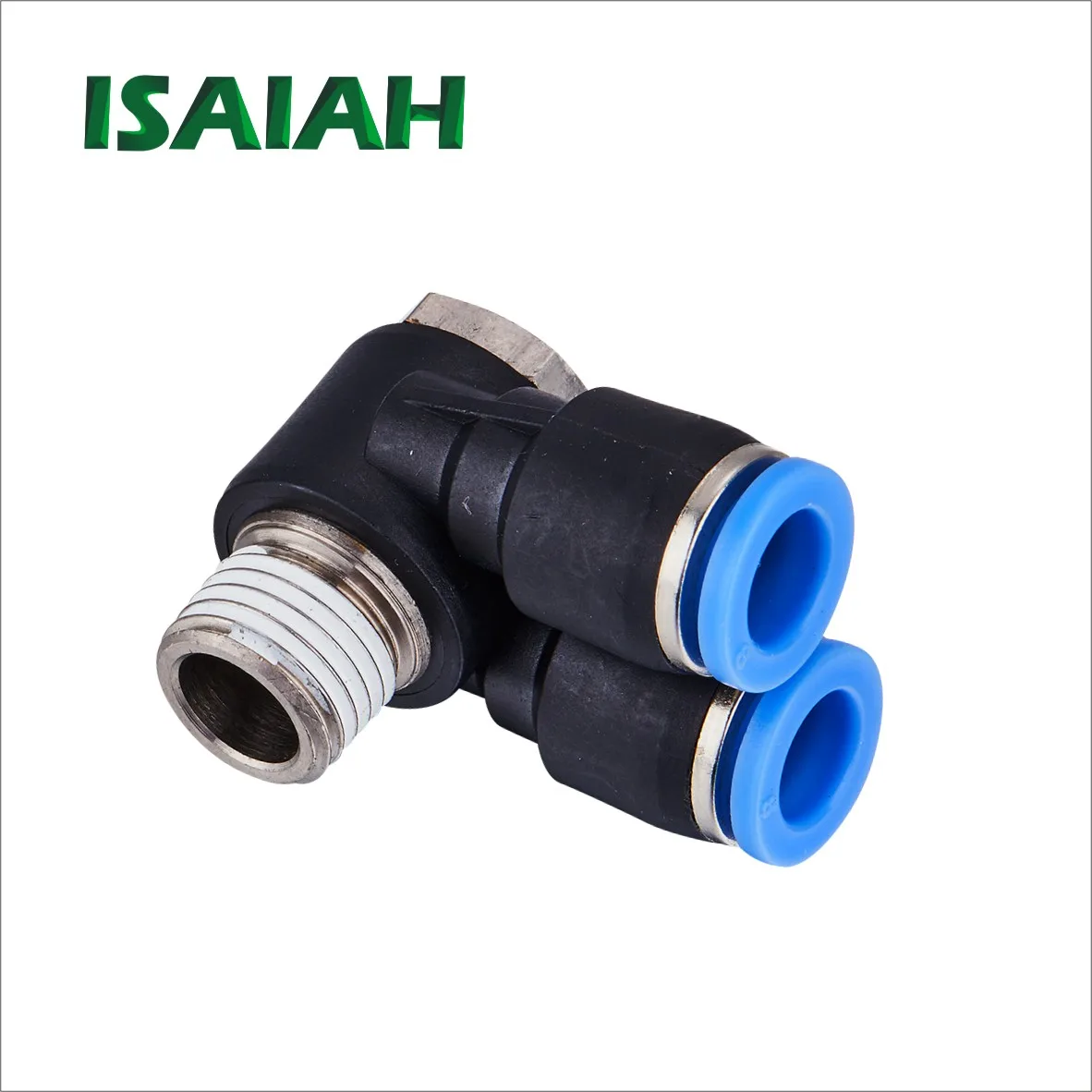 Manufacturer Pneumatic Joint SMC Type Plastic Push Quick Air One Touch Tube Brass with Nickel plated Straight Air Fittings