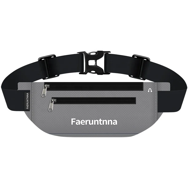 Wholesale Man Small Nylon Bags Custom Logo Outdoor Sports Running Jogging Waist Bag