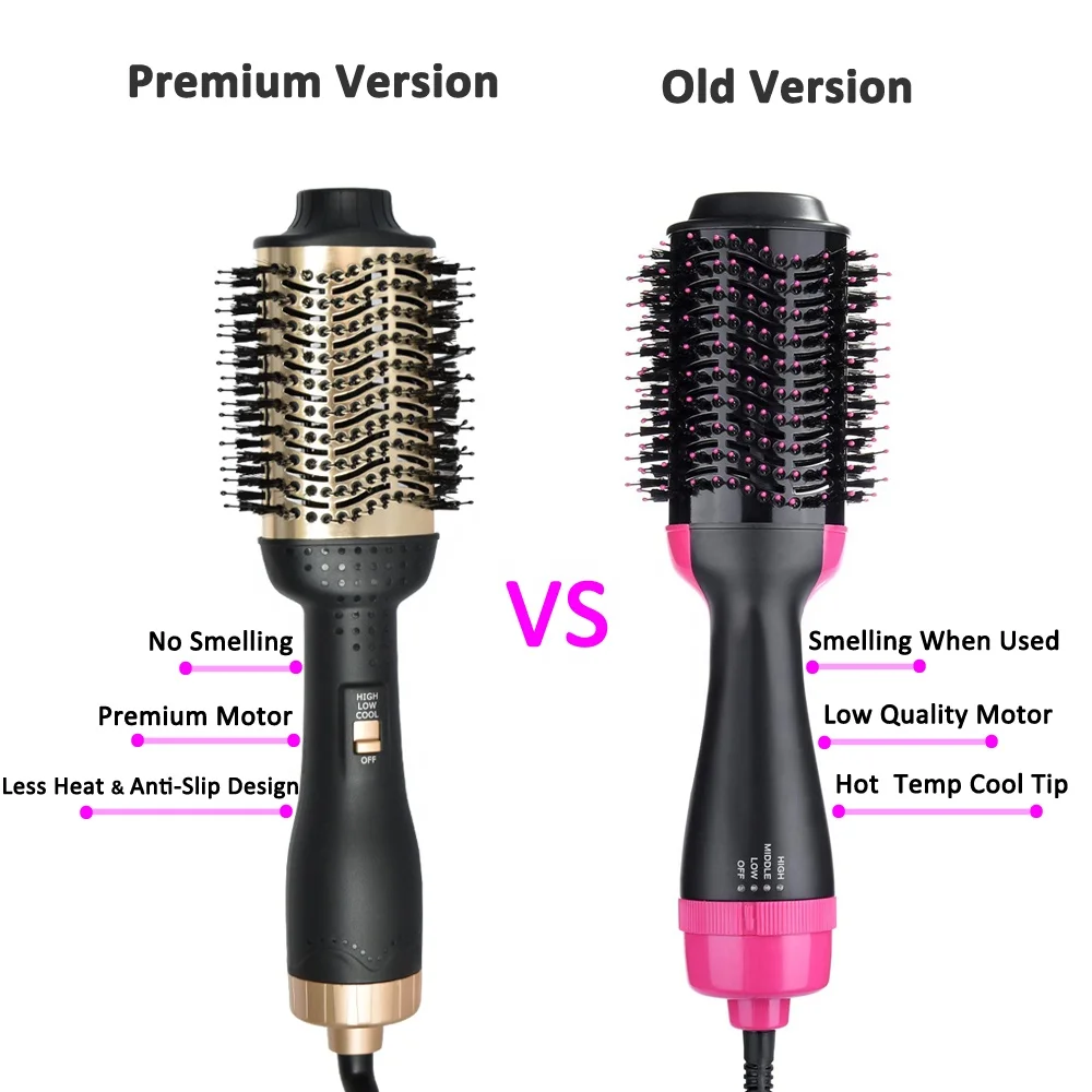 Top Hot Selling Amazon One-Step Hair Dryer and Volumizer Hot Air Hair Brush Dryer