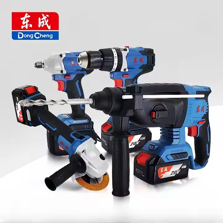 High Quality Heavy-Duty Rotary Hammer Drill Electric Power Hammer with Adjustable Speed for Concrete Wholesale Battery Source