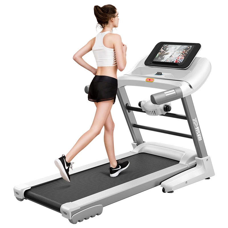 YPOO treadmill dc motors treadmill  with YPOOFIT APP en957 treadmill germany fitness home fitness  running machine factory