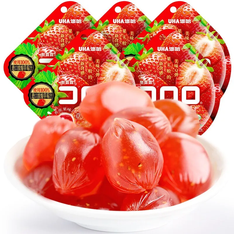 Поставка с завода в Китае, экологически чистая упаковка вкусных мягких фруктовых желейных конфет