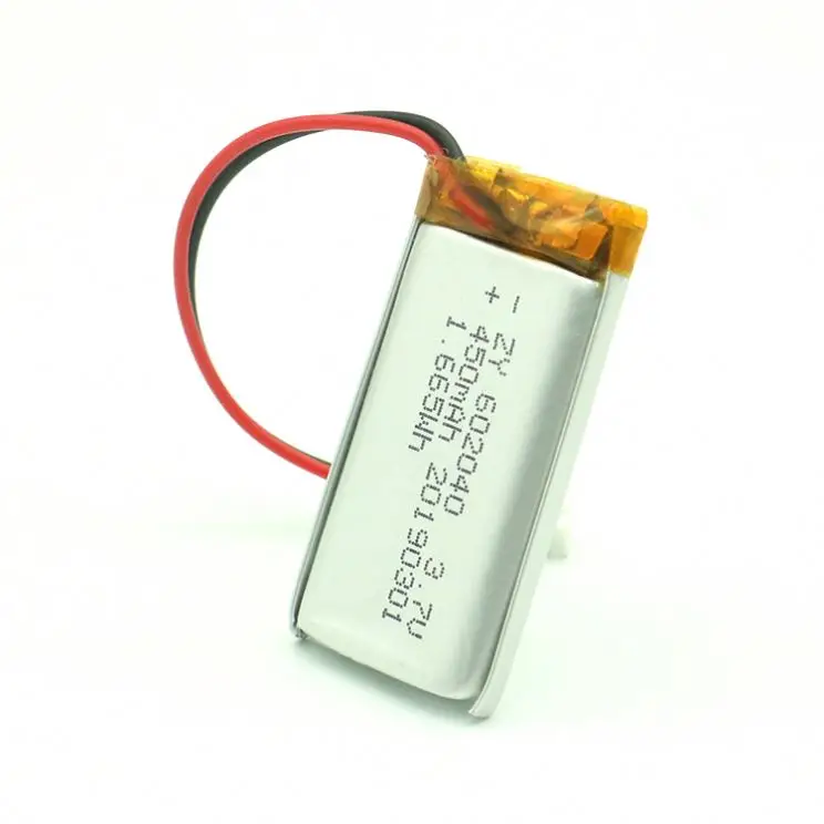 Low Price 602040 3.7V 450mAh 602040Pl Li-Ion Battery  for Smart Watch