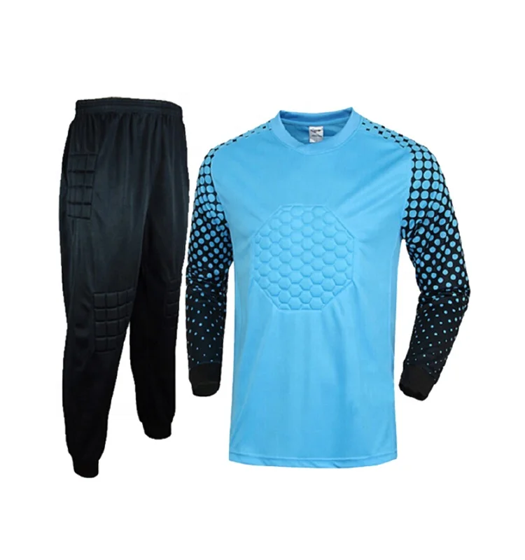 Cheap Quality Custom Plain Football Kits Bulk Soccer Goalkeeper Uniform