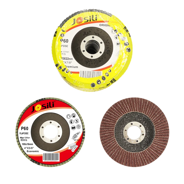 100*16mm abrasive grinding disc 4 inch flap disc making machine made in China