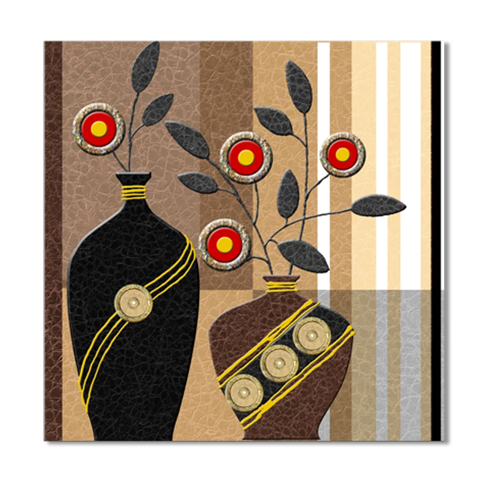 Modern Nordic custom Wall Paintings Flower paintings and wall arts classic canvas painting