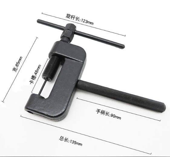 
Hot Chain Cutter Breaker Riveting Rivet Tool Set Bike/ Motorcycle/Cam Chain breaker Splitter Link Riveting Cutter Repair Tools 