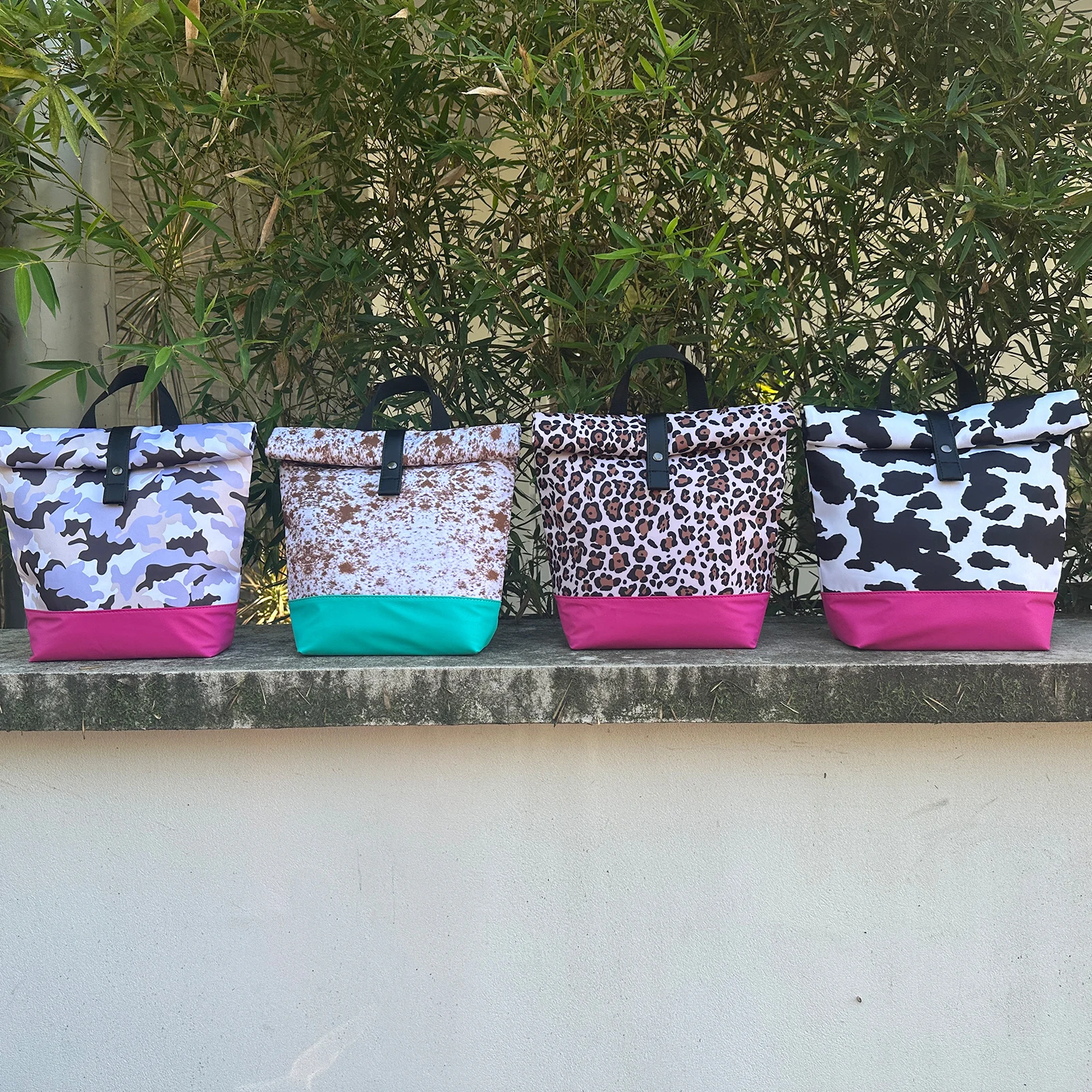 US Warehouse NO MOQ Cooler Box Back to School Gift Waterproof Nylon Easy Wash Insulated Lunch Bag for Kids DMA92289