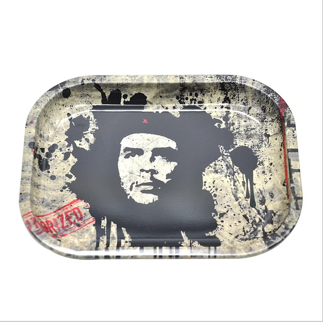 
Food grade offset printing metal tin tray 14x18cm 