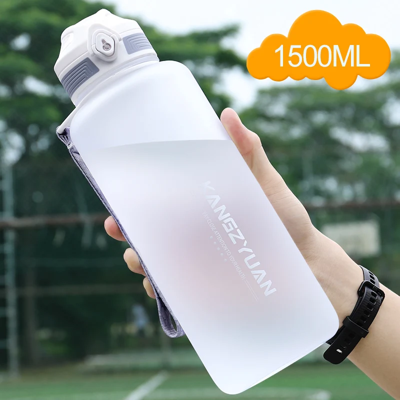 Frosted Plastic Water Cup Outdoor Bicycle Riding Kettle Sports Fitness Space Cup Mountaineering Water Bottle
