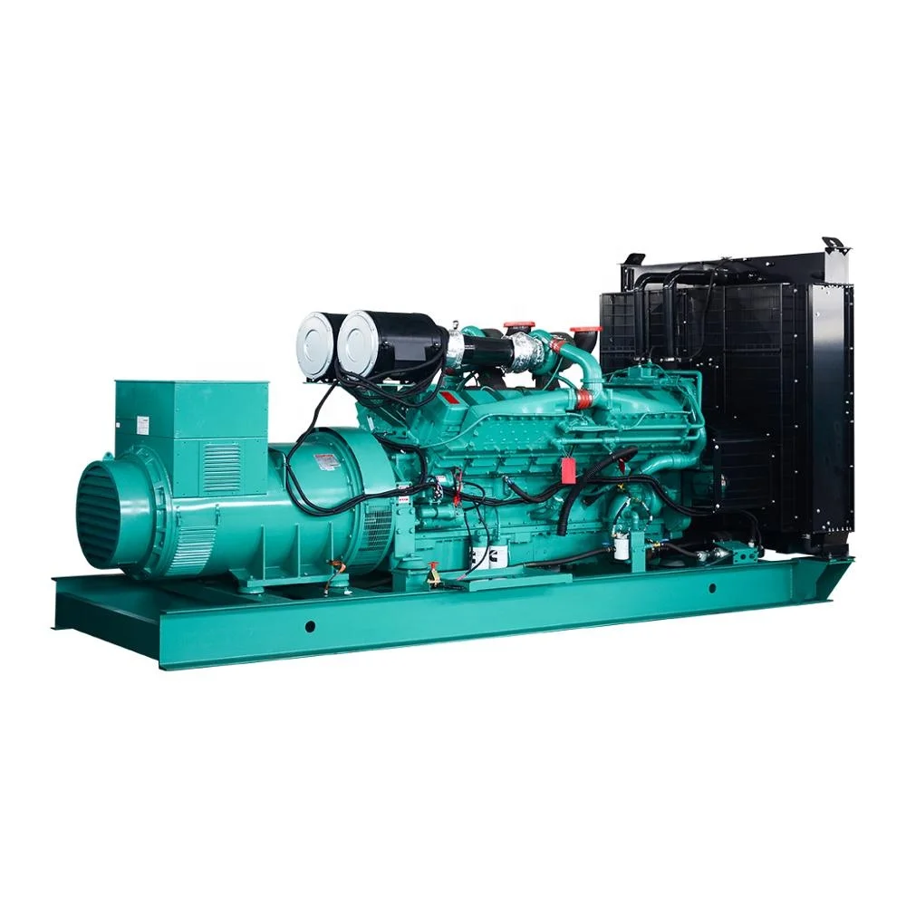 With Cummins diesel engine 1mva diesel engine generator set 1000kva diesel generator price