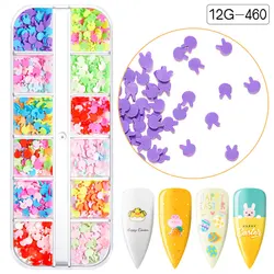 Polymer Clay Slices Sprinkles For Slime Filler DIY Clay Crafts Decoration Nail Art Easter