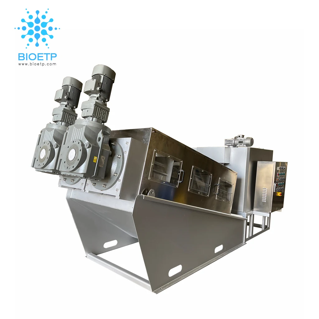 Original Factory Screw Press Sludge Dewatering For Water Purifying Plant