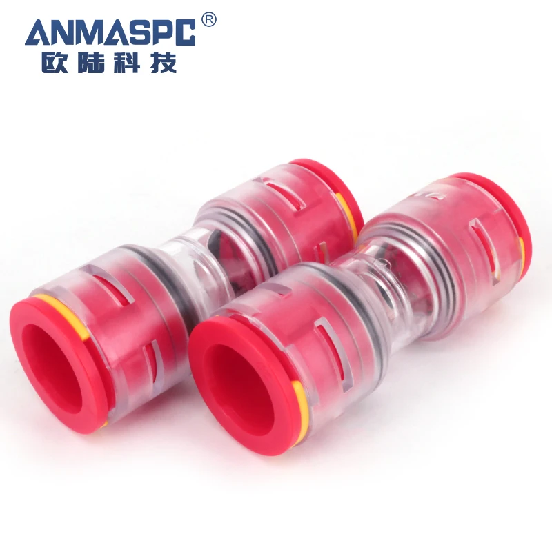 Multi Specifications Plastic 14/8mm Microduct Connector for Microduct
