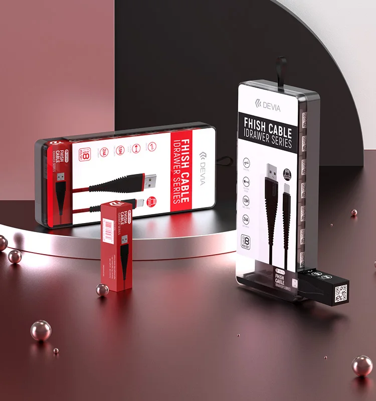  Универсальный usb-кабель для зарядки и синхронизации данных Devia 8 в