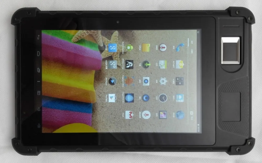 Водонепроницаемый IP65 3G 4G SIM-карта WIFI беспроводной портативный NFC емкостный датчик Прочный считыватель ПК Android сканер отпечатков пальцев планшет