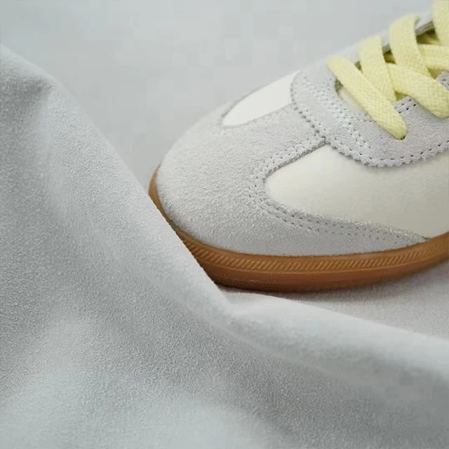 Home Textile Microfiber Suede Leather Imitation Genuine Leather Microfiber Suede Leather For Shoes