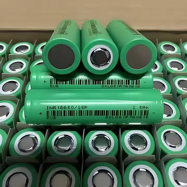 EVE 18650 25P Li-Ion Rechargeable Battery Charger 2500mAh Battery Pack for Golf Carts Power Tools Power Bank Housing diy 18650