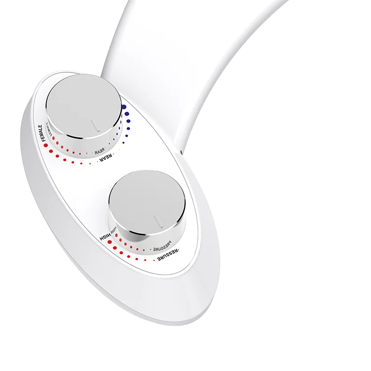 Биде для унитаза легкая в установке неэлектрическая двойная насадка распылитель пресной и холодной воды крепление на сиденье