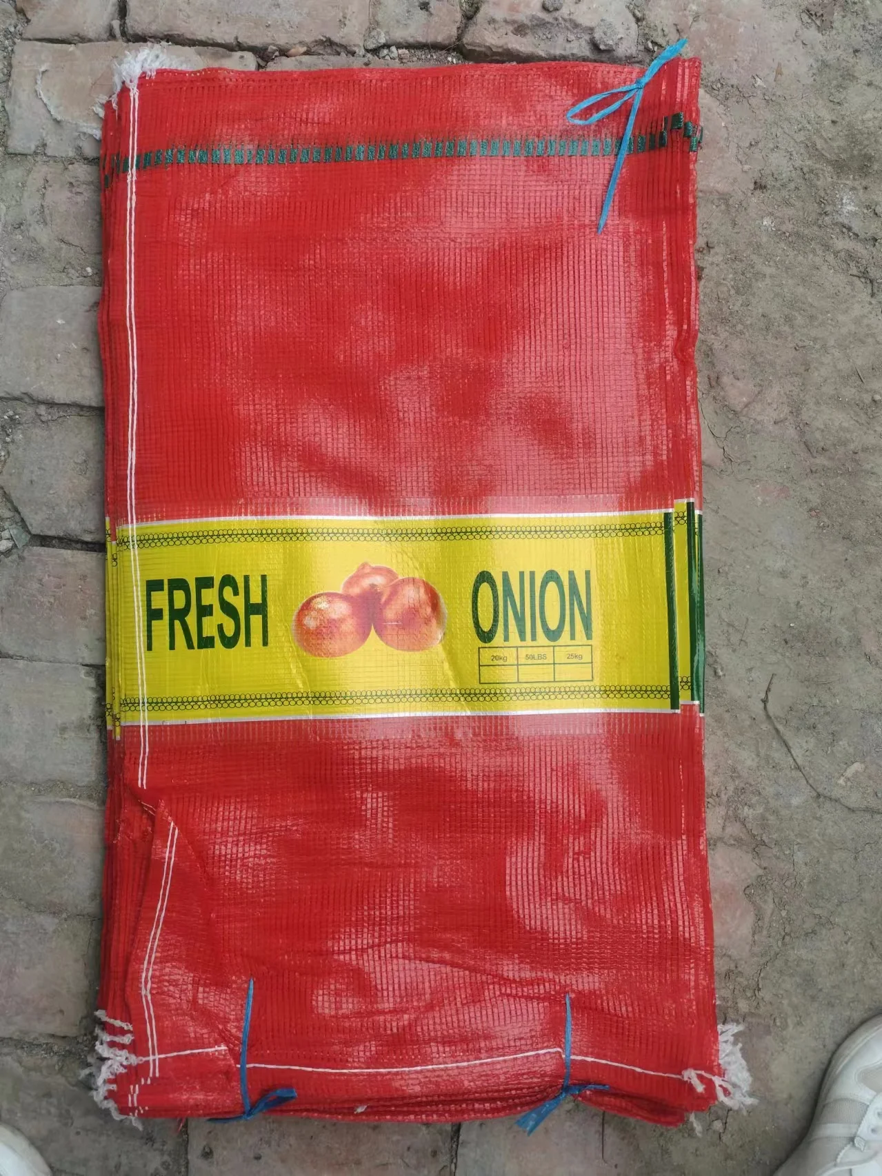 Pouch PP Mesh Net Bag PP/PE Red Potato Sack  Mesh Onion Bag for Firewood Eggplant