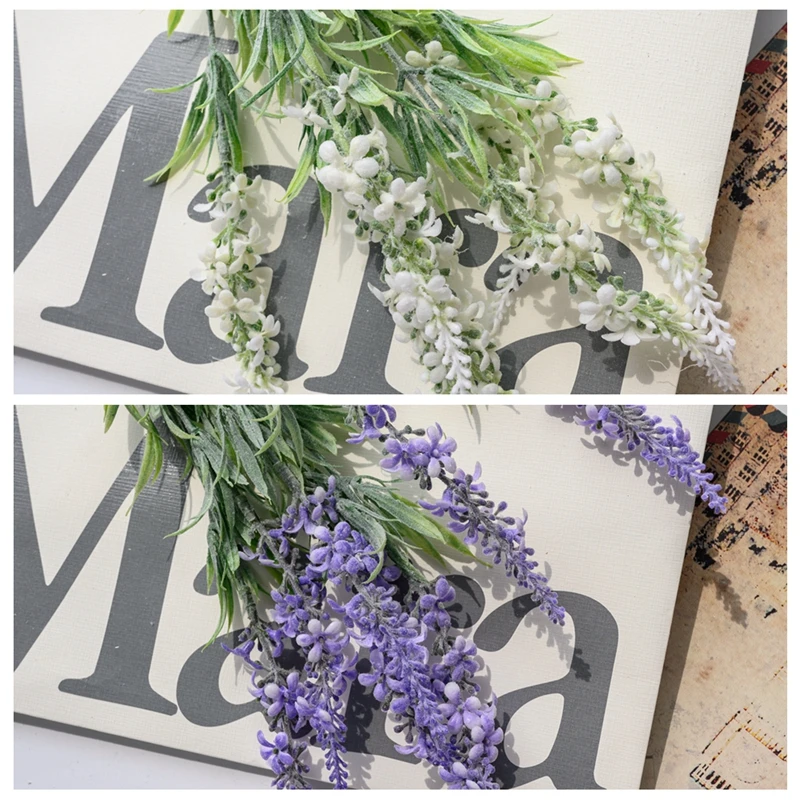 MW56669 Artificial Flower Bouquet Lavender Hot Selling Garden Wedding Decoration Faux Flowers for Wedding Ceremony Banquet Home