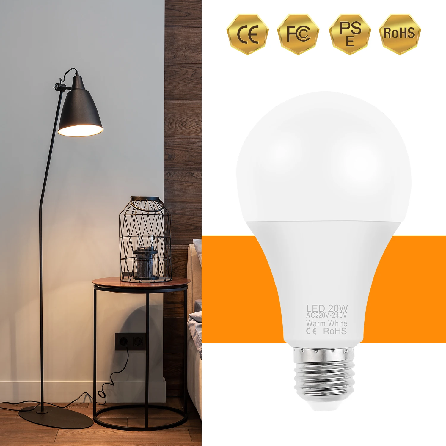 
China Electric Lamparas Led Lamp 220V 3W 6W 9W12W 15W 15W 18W 20W E27/E26/E14 Led Lamp Light Bulb 