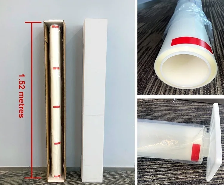 NKODA 5 Years No Yellowing Anti Scratch vehicle Auto hydrophobic Sand Proof Car self-healing surface protection film TPU PPF