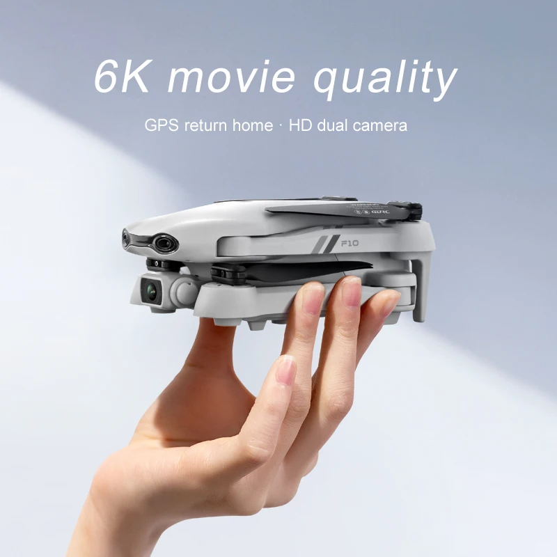 F10 Дрон 4K 5G Wifi живое видео Fpv Квадрокоптер полет 25 минут дистанция 2000 м Gps Hd игрушки для детей