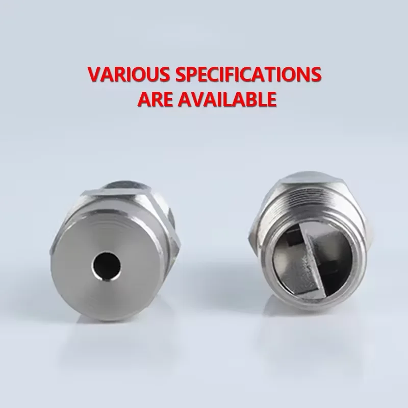 BYCO One Piece Body Stainless Steel Full Cone HH Cleaning Spray Nozzle