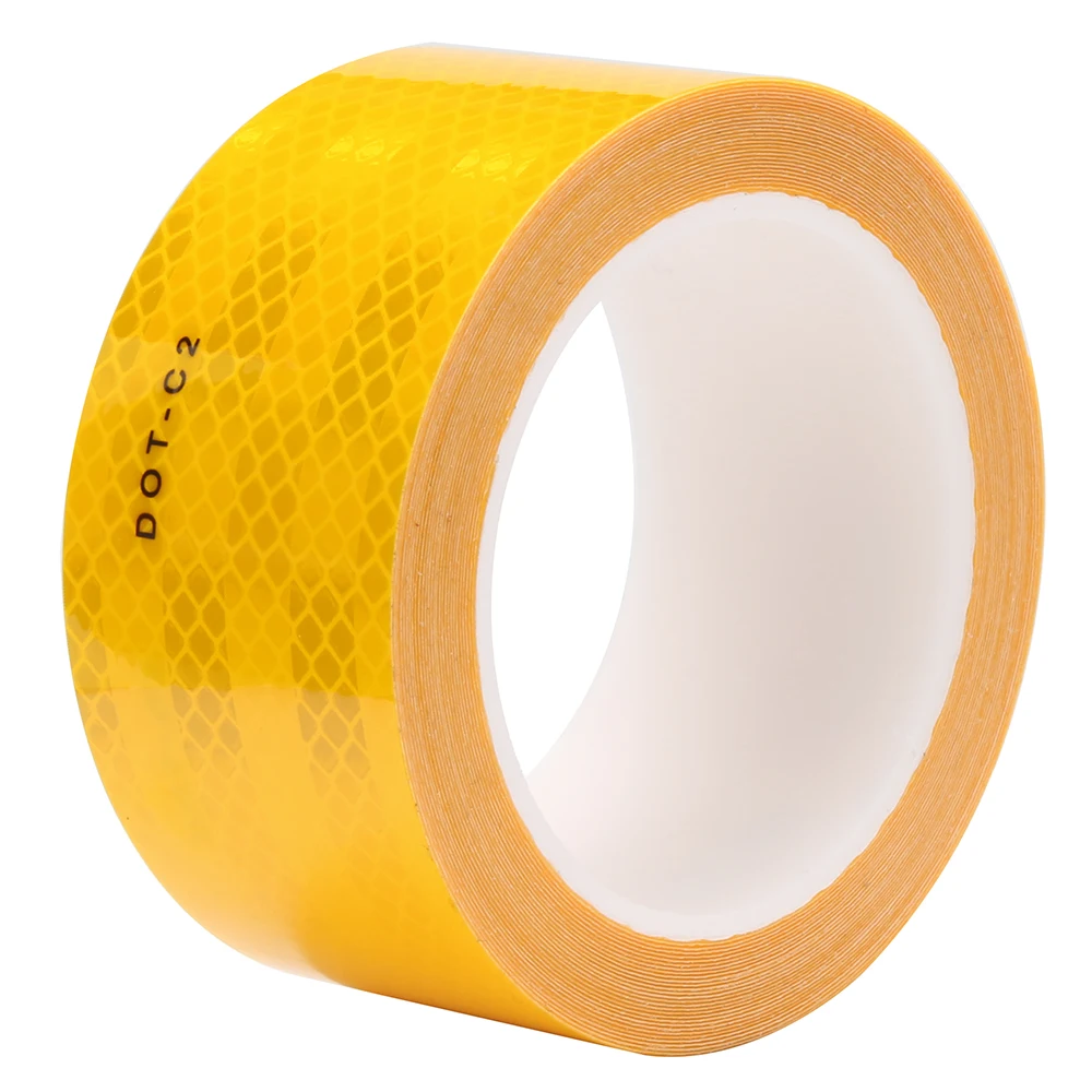 Strong Self adhesive Custom Printed Dot C2 Waterproof Light Clear ReflectiveTape Conspicuity Tape For Vehicles