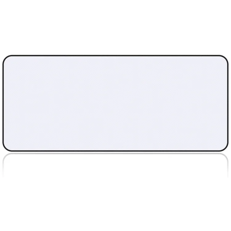 Large White Non-Slip Gaming Mousepad Customized Blank Sublimation Desk Mouse Pad