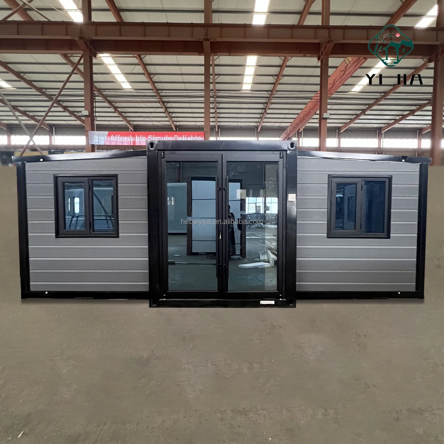 Ready Made 3 Bedroom Prefabricated House Prefab Modular Homes Expandable Container Steel Office Contemporary Customized Color