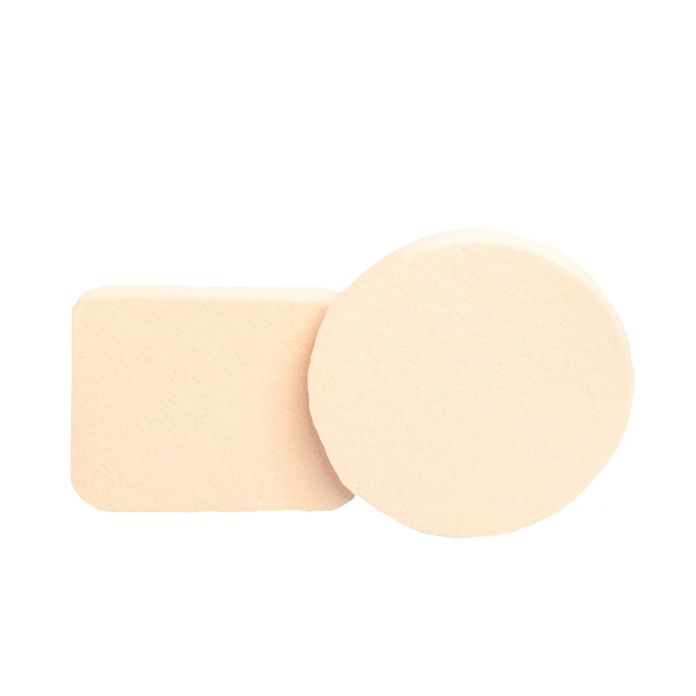 Hot Selling High Quality Latex Edge Grinding Loose Foundation Wet And Dry Soft Makeup Puffs Sponge Cosmetic Powder Puff