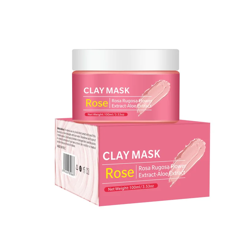 OEMown brand volcanic mud mask for deep cleansing and anti-acne organic pure plant green tea dead sea mud clay smear-on mud mask