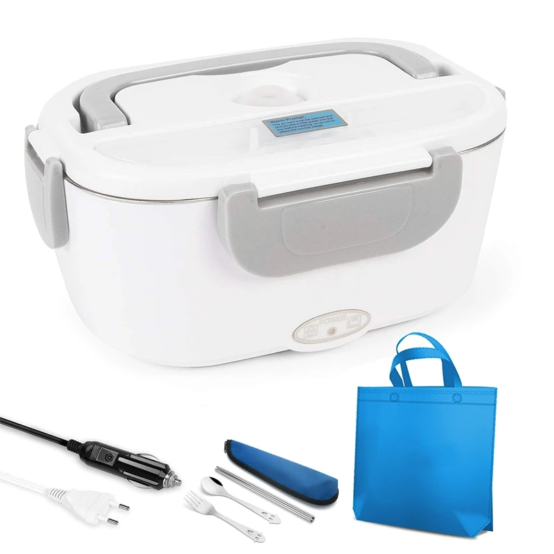 12V 24V 110V 220V Electric Japanese Lunch Box Children Lunch Box Kids Stainless Steel Car Home Office Heating Bento Kids