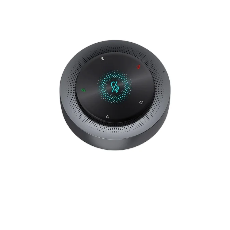 High quality 360-degree Voice pickup wireless Speaker Microphone Omnidirectional BT Conference Speakerphone