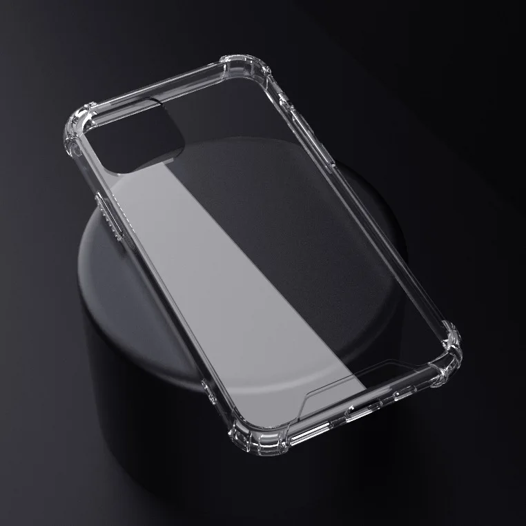 GSCASE высококачественный 1 5 мм резиновый мягкий ТПУ вокруг ударопрочный акриловый чехол для телефона Iphone 12 13 Pro Max