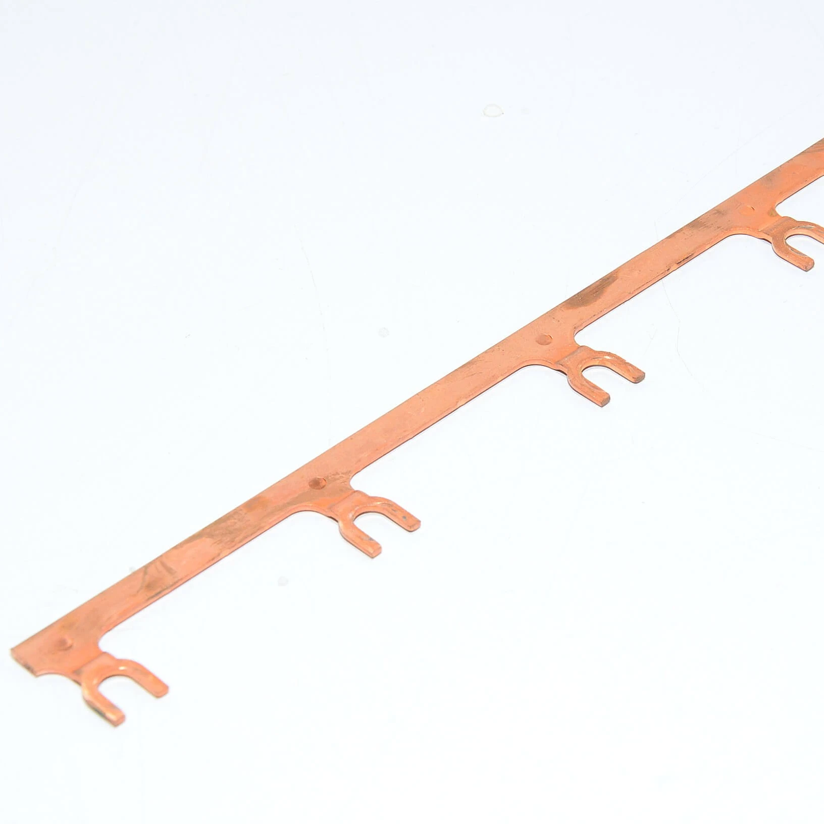 Индивидуальный электрический выключатель трехфазный шинный терминал отрицательный алюминиевый никелированный медный стержень