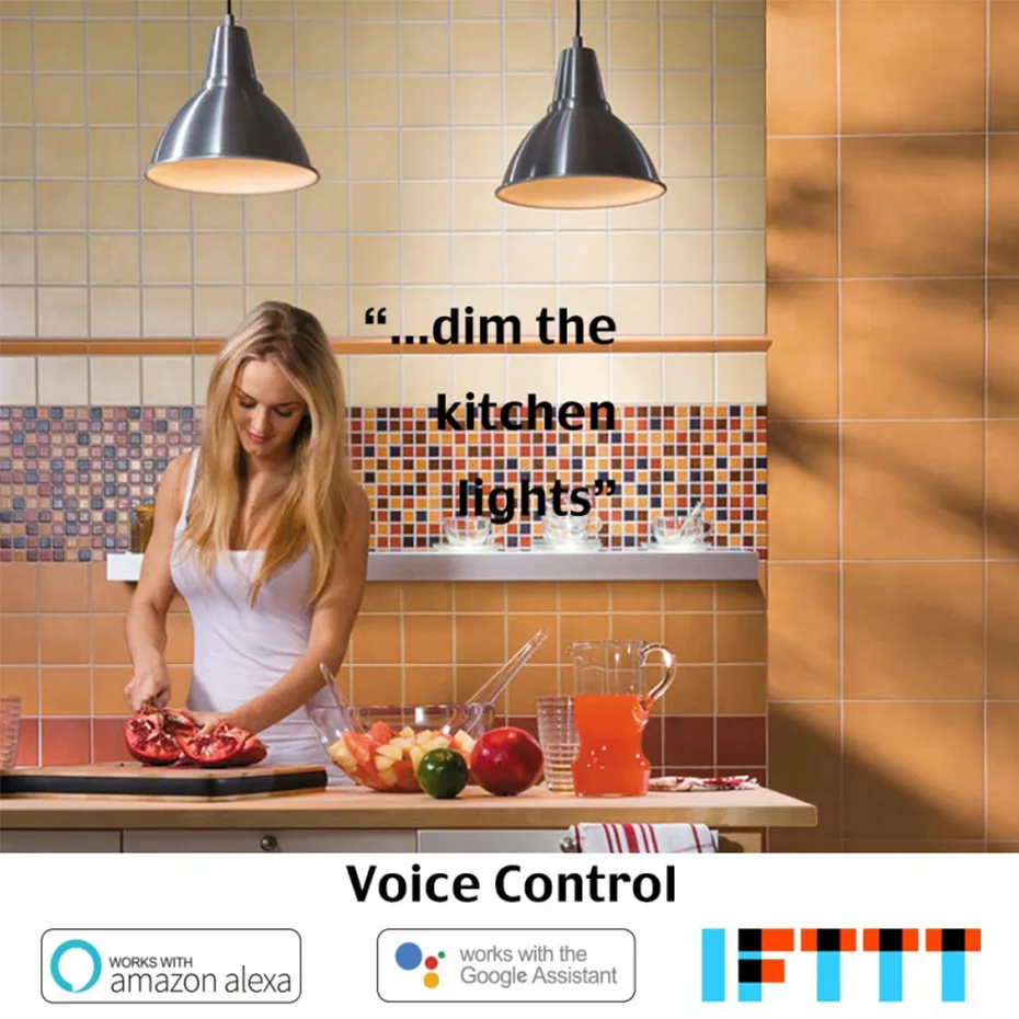 LED Bulb GU10 Spotlight RGB Dimmable 8W Smart Wifi or IR Remote Control RGB and White