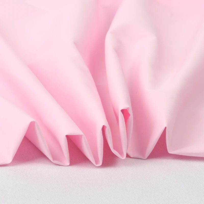 Rundong  stock lot   Quality New Fashion Textiles Design Thick Polyester Cotton Fabric