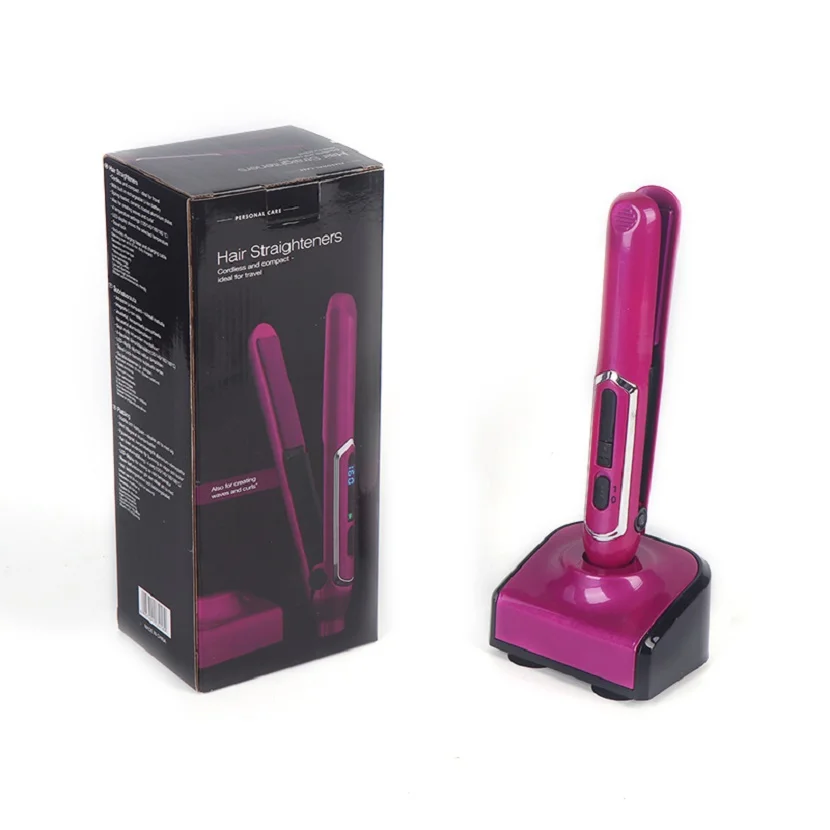 2021 New Product Violet Ceramic Mini Flat Iron Hair Straightener Fast Flat Iron Hair Straightener